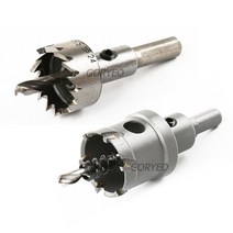 초경 홀쏘(15mm~100mm) 일반홀쏘(12mm~75mm), 일반홀쏘24mm
