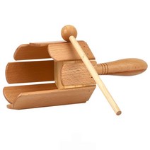 리듬감각 오르프교육용 우드톤블럭 장난감 협응력 집중력 의사소통 유치원