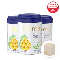 일루마 분유 2단계 900g 3통
