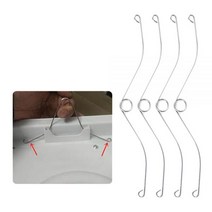 배기 선풍기 스프링 클립 와이어 성형 그릴 S99140208 2개580841, 1.4mm, 150mm