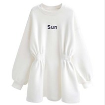 SUN 허리조임 원피스