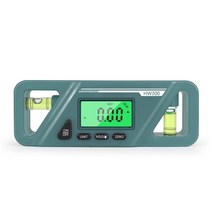 hw-300 90도 눈금자 디지털 디스플레이 경사계 레벨 미터 각도기 각도 측정기 측정 도구, 푸른