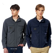 마크 (MMK1532/1533)남녀공용 자가드카라스트레치자켓 춘추사계절용점퍼_라인몰근무복/빅사이즈/단체나염인쇄