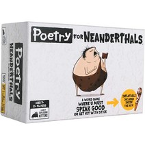 신기한장난감 어른 실내 보드게임 룰렛 링던지기 볼링 탁구 농구 미니골프 게임 스포츠 Exploding Kittens, 03 Poetry for Neanderthals