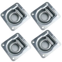 캠핑카 부품 1/2/4pcs Lashing Ring Recessed 플로어 링 트레일러 트럭 트레이 넥타이 D RV ATV 운송회사, 03 4pcs
