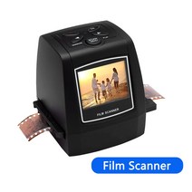 고해상 필름스캐너 120 슬라이드 대형 미니 5mp 35mm 네거티브 필름 스캐너 네거티브 사진 필름은 usb 케이블 lcd 2.4 를 변환합니다. tft 디지털 필름 사기