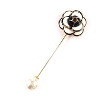 정장 코트 수트 드레스 큐빅 진주 주얼리 장식 남성 여성 신랑 신부 핀브로치 부토니에르 라펠핀 뱃지 빼찌 예식 결혼식 웨딩 턱시도 코사지 코사주 포인트 장식 2 화이트동백