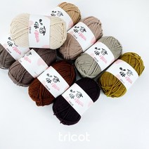 5+1 뜨개실 코바늘실 손뜨개질 모티브뜨기 털실 면사, 하이밀크_16 핑크