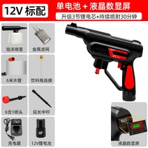 휴대용 무선 고압 세차기 세척기 세차건, 무선 고압 세척기(12V)