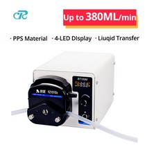 디지털 속도 연동 펌프 유속 380ml분 액체 이송 실험실 BT100M 용 투여, 110V, 미국