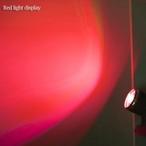 스마트빔 소형 프로젝터 1W LED 빔 라이트 스포트라이트 효과 무대 조명 램프 KTV DJ 바 디스코 레이저 스마트 Dj 장비, [04] Red