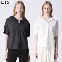 리스트 소공녀 레이어 러플 카라 블라우스