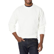 GAP 남성용 빈티지 소프트 드롭 크루 맨투맨 트루 블랙 M US