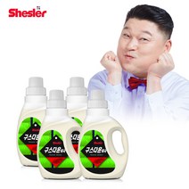아토세이프 쉬슬러 다운워시 점퍼 패딩 이불 전용세제 구스 650ml 4개, 1
