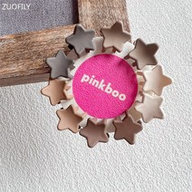 최신 10pcs 럭셔리 매트 플라스틱 미니 머리 클로 크랩 아기 Gilrs 달콤한 모자 쓰고 있죠, 26 Star