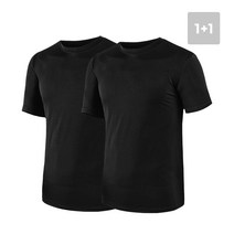 1+1 반팔 라운드 냉감티셔츠 기능성 쿨티 G-303H