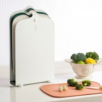 락앤락 리틀럽 브리즈 항균 TPU 도마세트 (도마3p+철제스탠드+물받침대)(CKD055S01), 단품없음, 선택완료