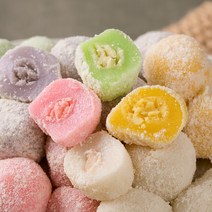 국산찹쌀 팥앙금 각색경단 3kg 아침대용 마약떡 떡주문, 16V7_과일맛 각색경단3kg