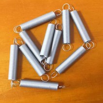 10 개 와이어 0.3mm 0.4mm 0.5mm 스테인레스 스틸 텐션 스프링 더블 후, 09 0.5x4mm, 09 15mm