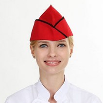 [에이치플러스몰] 패밀리 레스토랑 고객 응대 서비스 단체 모자 레드, 상세 설명 참조, 상세 설명 참조