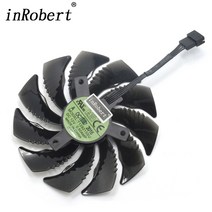 88MM PLD09210S12HH T129215SU Gigabyte GeForce GTX 1070 1050 Ti GTX 1060 960 RX 480 570 그래픽 카드 쿨러 팬, 1개, PLD09210S12HH B, 러시아