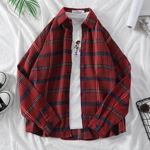 남방남자체크패션스타일셔츠레이어드코디 GJ2+V2J 패션 E61C9A7