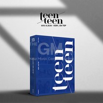 1CD_틴틴(TEEN TEEN)-미니1집[VERY ON TOP](그룹 포토카드+멤버별 포토카드+스티커)