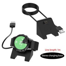 Garmin fenix 7 7x 6 6x type c usb female to 4pin 충전기 어댑터 변환기 forerunner 955 255 255s 용 시계 충전 스탠드, 충전기 베이스