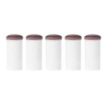 3쿠션 당구큐대 당구큐 선수용 일반용 당구대 당구 팬 엔터테인먼트를위한 5pcs 슬립 온 풀 큐 팁 플라스틱 스누커 큐 ​​페룰 당구 액세서리, 13mm