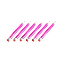 6개입 1팩 인싸 아이템 갑스타 대왕연필 학용품 어린이용품 어른이아이템, 핑크색만1팩(6개입)