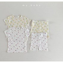 잔꽃실내복 내의 키즈 잠옷 데일리 마이베베