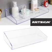 hir 3661 소품수납 사각아크릴 투명 트레이선반, hir◇상품선택◇