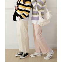 스판밴딩코튼와이드P