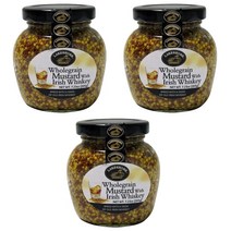 Lakeshore 레이크쇼어 홀그레인 머스타드 Wholegrain Mustard with Irish Whiskey 205g 3개