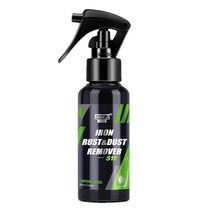 타이어스프레이 50/100ML 아이언 리무버 자동차 낙진 녹 제거제 스프레이 오염 키트 먼지 클리너 브레이크, 01 100ml