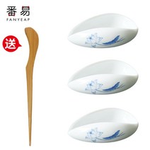 다하 세트 차도구 다도용품 차시, 싱글 로터스 티트리 3개