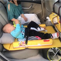 차량용 뒷좌석 어린이 이동 접이식 멀티 침대 차박매트 수납함 피크닉매트, 풀옵션매트