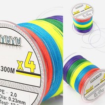 스트롱 4합사 낚싯줄 2호(300M) (5색) 낙시 붕어낚시장비 낚시원줄