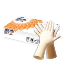 크린가드 G10 soft 라텍스장갑 글러브 100매, 단품, 중(M)