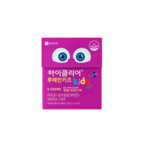 종근당건강 아이클리어 루테인 키즈 60정 1박스