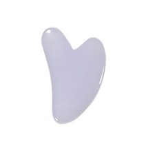 턱교정괄사 얼굴 리프팅 옥 천연석 브이라인 마사지 스톤 v라인 핑크 gua sha 롤러 장미 수지 스크래핑 페이셜 스킨 뷰티 케어 guasha 보드 바디 자연 스크래핑 페이스, 연보라색
