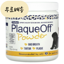 프로덴플라그오프 180g 강아지 치석제거제 프라그오프 ProDen PlaqueOff, 1개