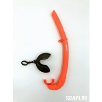 SEAPLAY-접이식 호흡 다이빙 습식 스노클링 스쿠버 수중 장비, 01 Orange