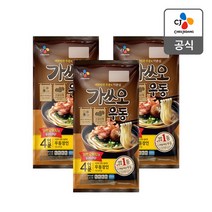 [제일제당] [CJ] 가쓰오우동 4인분_933.2G X 3, 상세 설명 참조