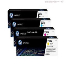 HP Color Laserjet Pro M252dw 정품토너 4색1세트 검정 1500매/칼라 1400매, 1개, 4색세트