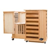 반신욕 기기 건식 사우나 원적외선 가정용 1인용 이동 찜질기, 스탠다드모델