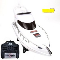 RC보트-원격 제어 보트 고속 고출력 모터 레이싱 보트 스피드 보트 방수 대형 보트, 배터리 1개