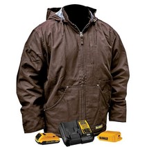 DEWALT DCHJ076A 가열 헤비 듀티 작업 코트 키트 2.0Ah 배터리 충전기 포함 DCHJ076ATD1M