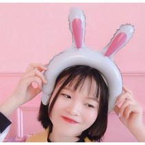 생일 기념일 파티 동물 애니멀 풍선 머리띠 9종 택1 DD-09942/파티풍선/생일파티용품/생일파티소품/생일파티풍선/생일파티장식/생일파티세트/생일파티꾸미기/파티풍선세트, 젖소