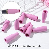 용접 부품 CO2 토치 재료 MB15AK MIG/MAG 가스 세라믹 노즐 용접 건 토치 팁 실드 컵 도구 보호 1 개, 01 1pcs
